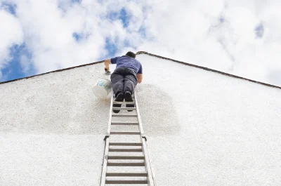 Peinture extérieure à Ferrières-sur-Sichon — façades et ravalement